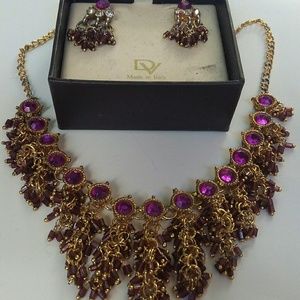 DV 18k Gold Plated Jewelry Set